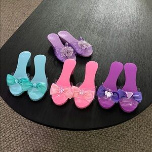 Melissa & Doug 7” play heels for little girls 4pairs